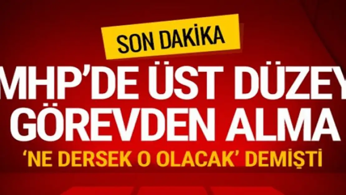 MHP'de flaş Sefer Aycan gelişmesi