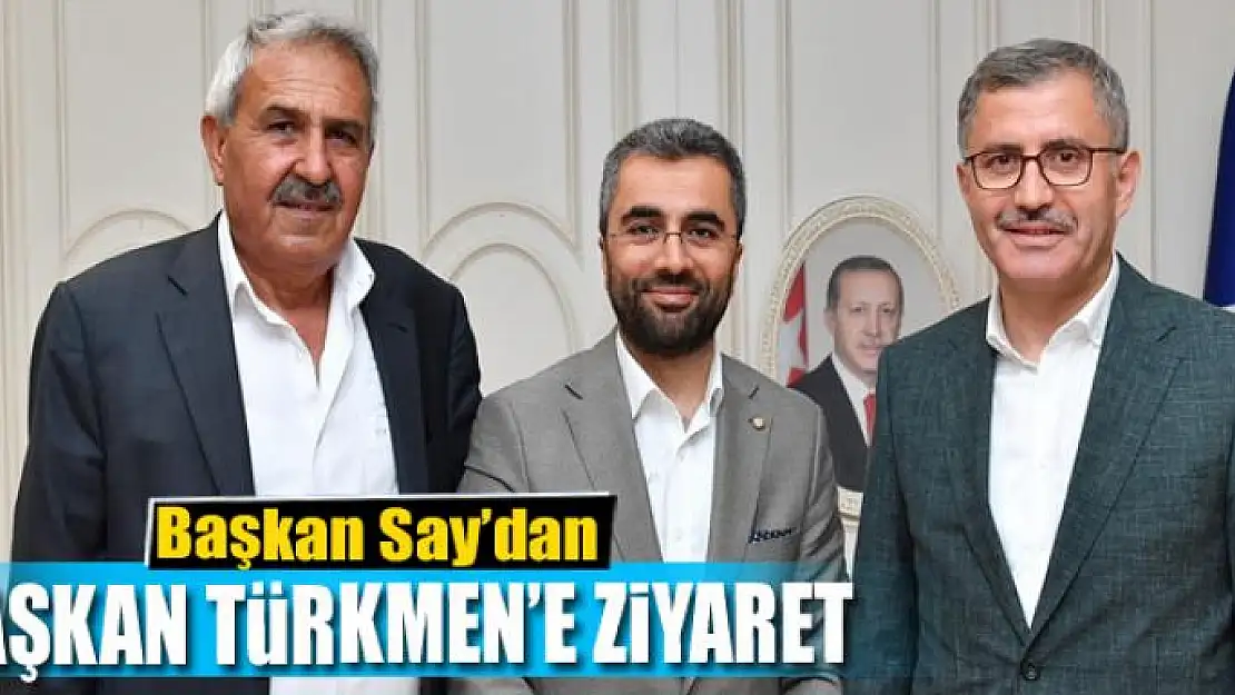 Başkan Say'dan Üsküdar Belediye Başkanı Türkmen'e ziyaret