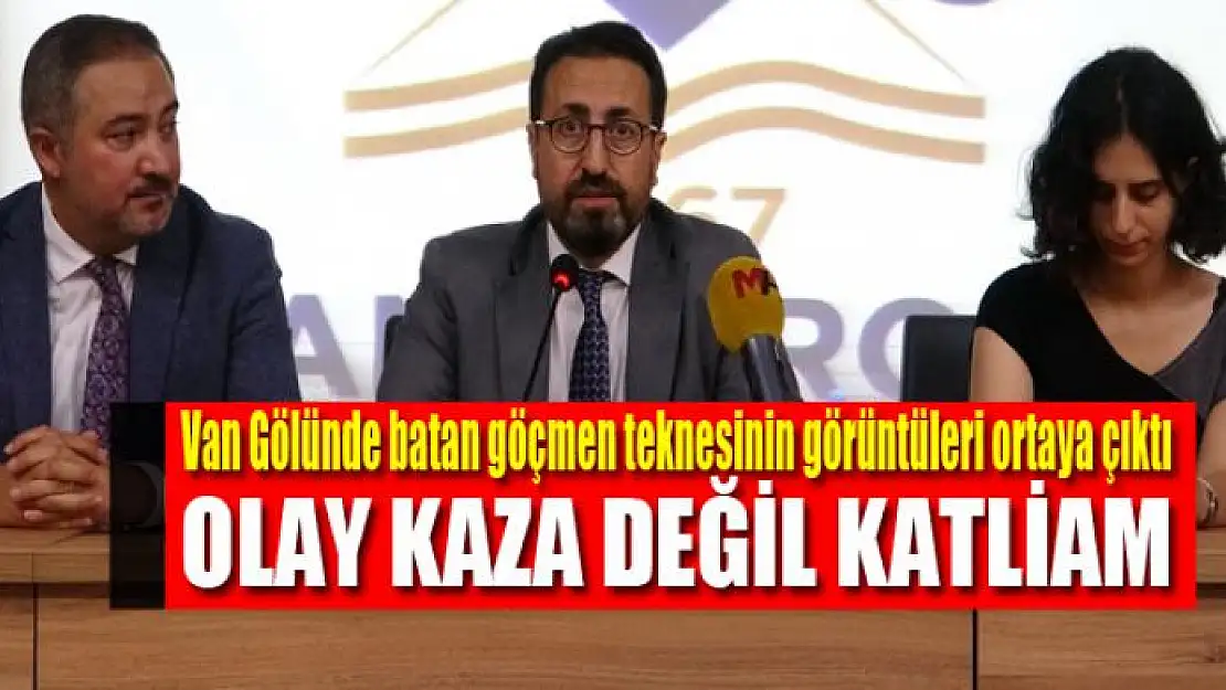 OLAY KAZA DEĞİL KATLİAM