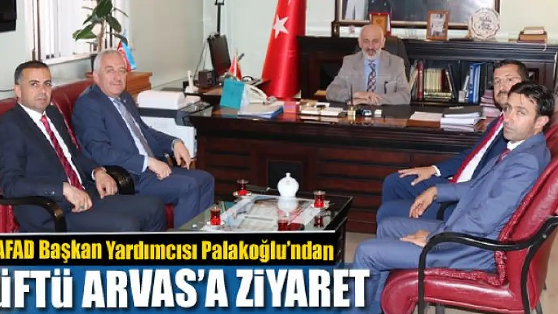 Palakoğlu'ndan Müftü Arvas'a ziyaret 