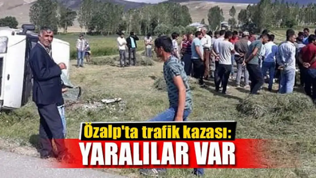 Özalp'ta trafik kazası 6 yaralı