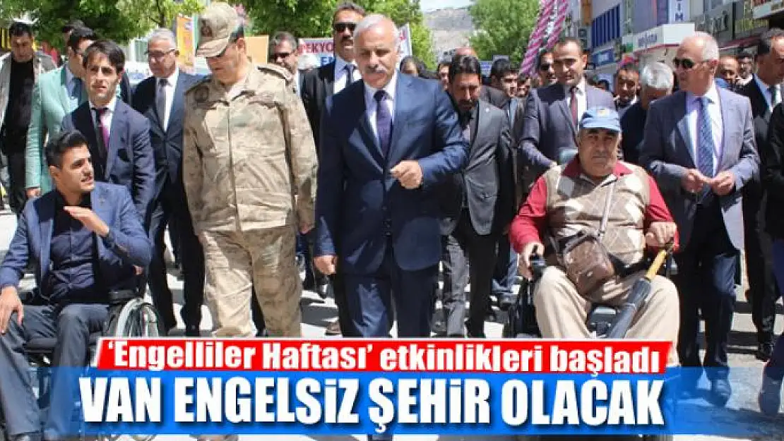 'Engelliler Haftası' etkinlikleri başladı