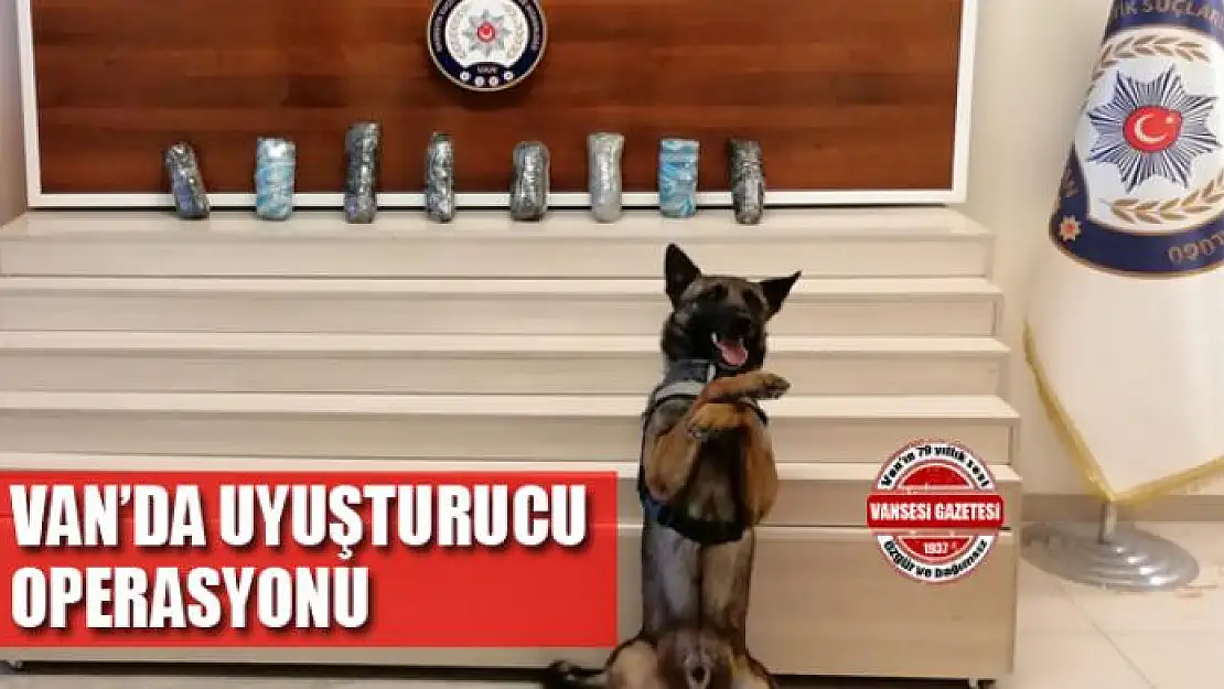 Van'da uyuşturucu operasyonu