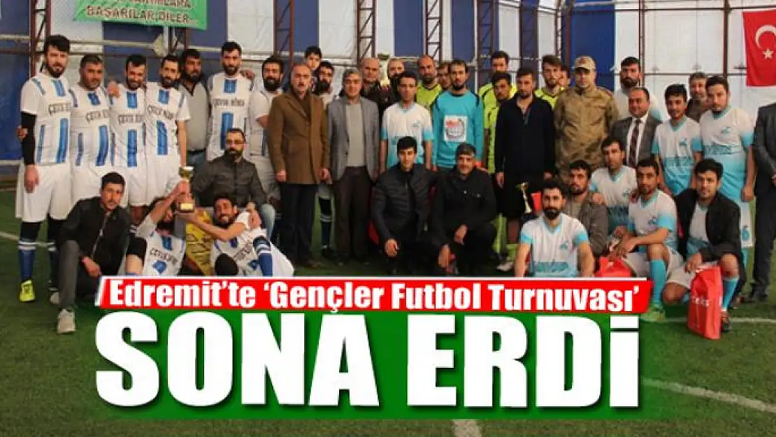 Edremit'te 'Gençler Futbol Turnuvası' sona erdi 