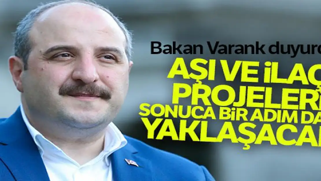 Bakan Varank'tan aşı çalışmaları ile ilgili açıklama