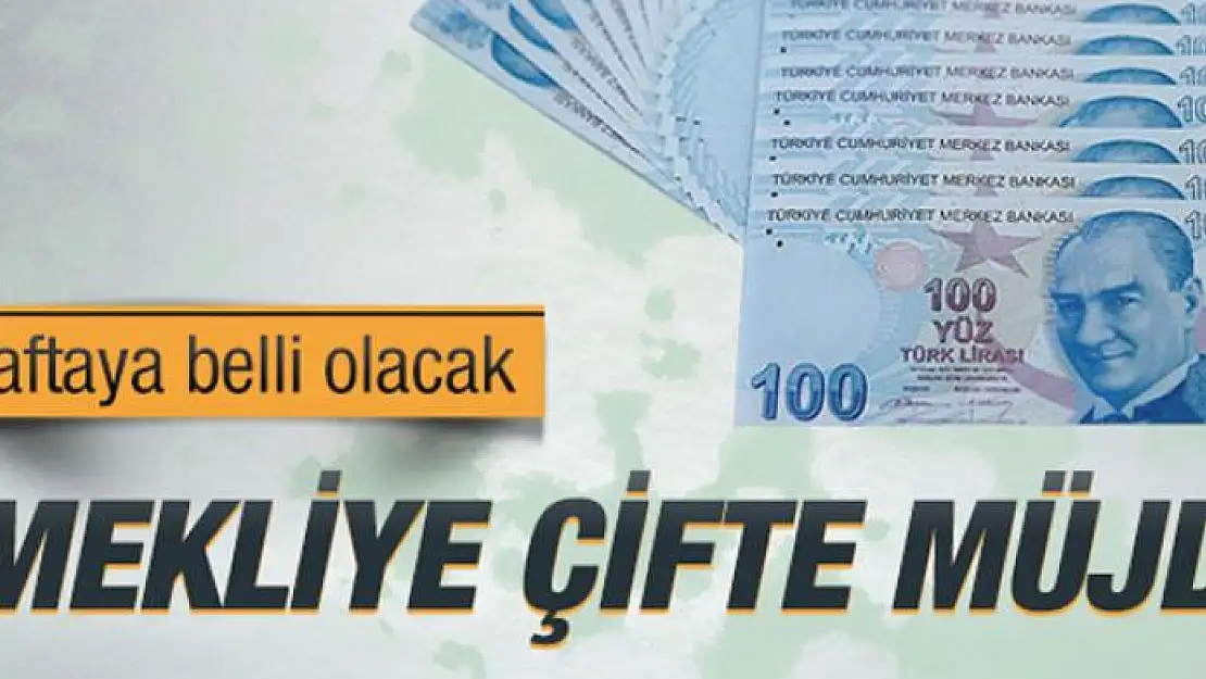 Emekliye çifte müjde   