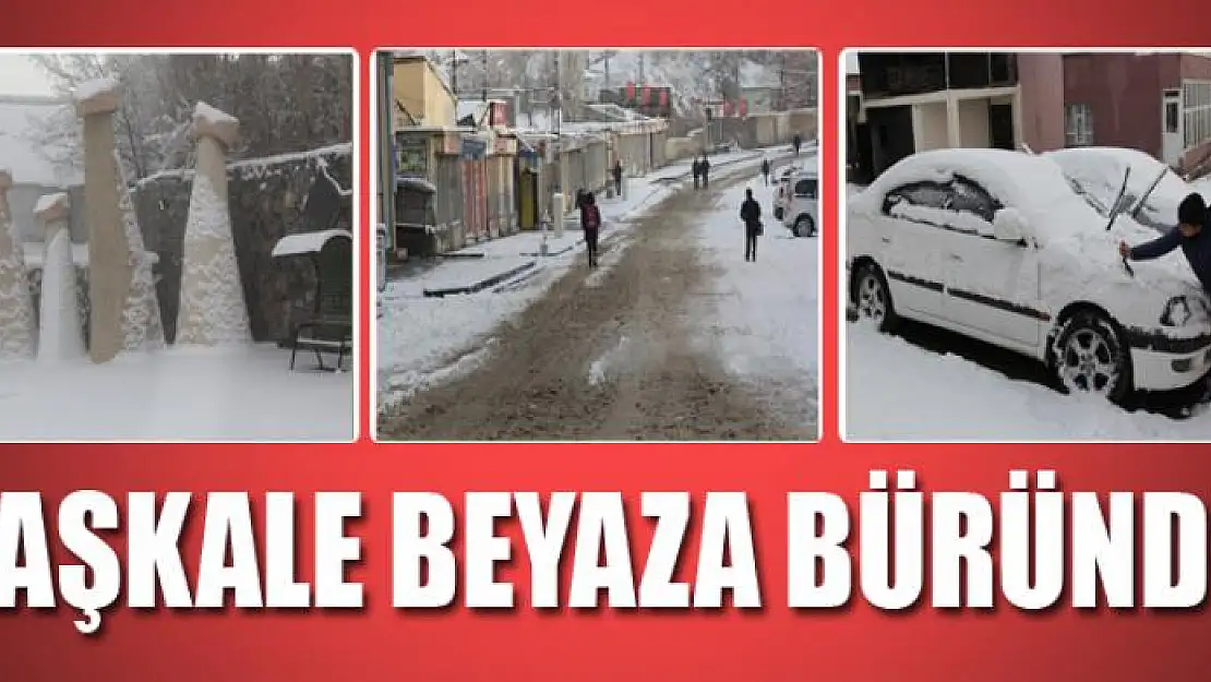 Başkale beyaza büründü