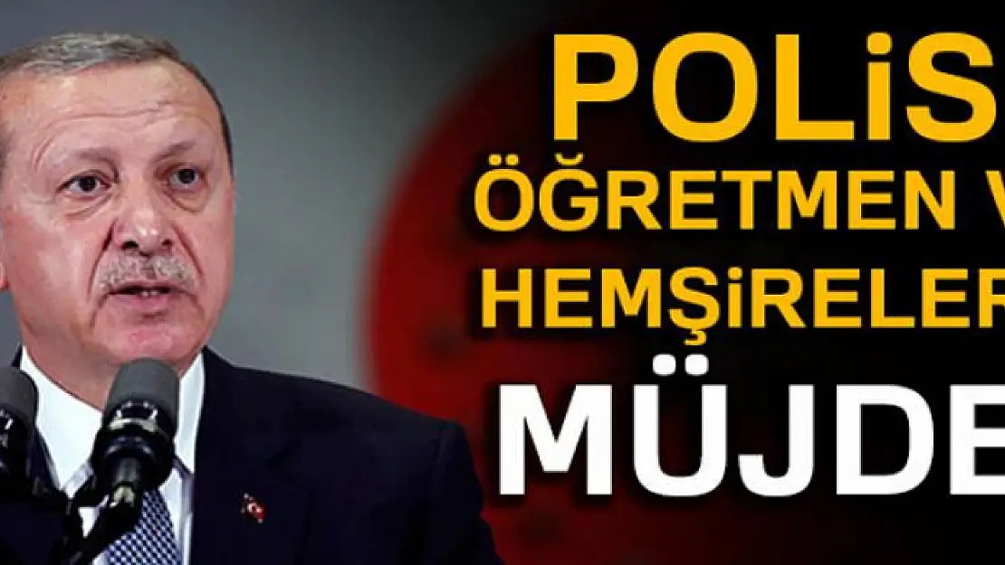 Cumhurbaşkanı Erdoğan: Buradan bir müjde veriyorum