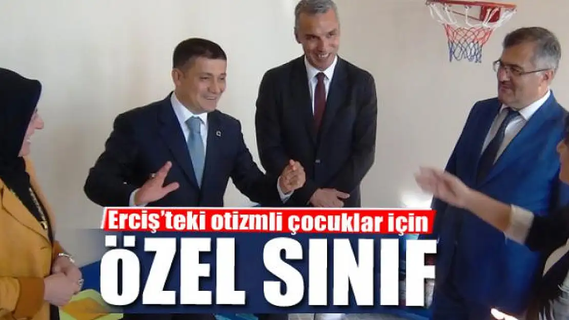 Erciş'teki otizmli çocuklar için özel sınıf