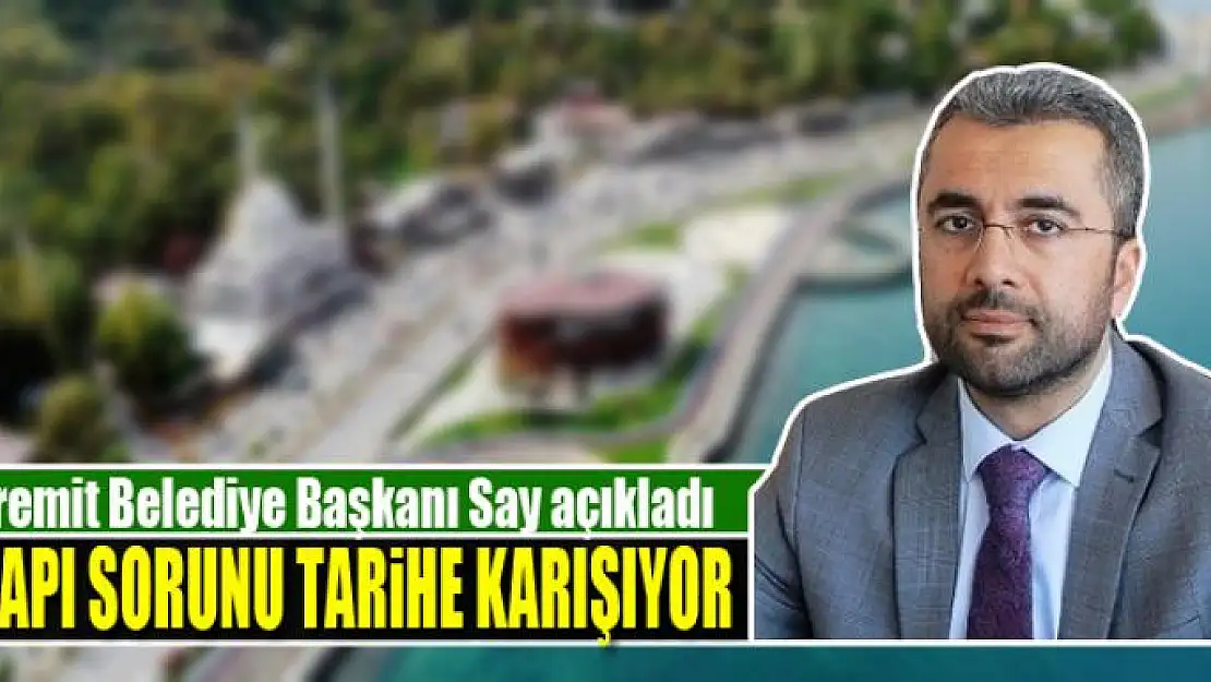 Edremit'in altyapı sorunu tarihe karışıyor