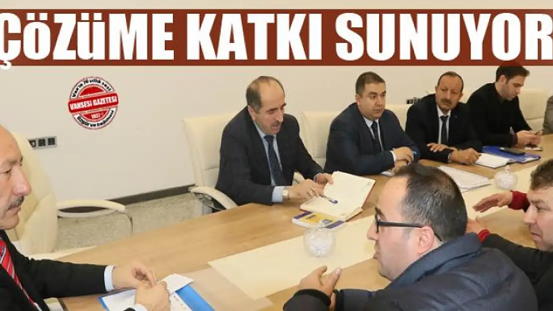 Halk günü çözüme katkı sunuyor