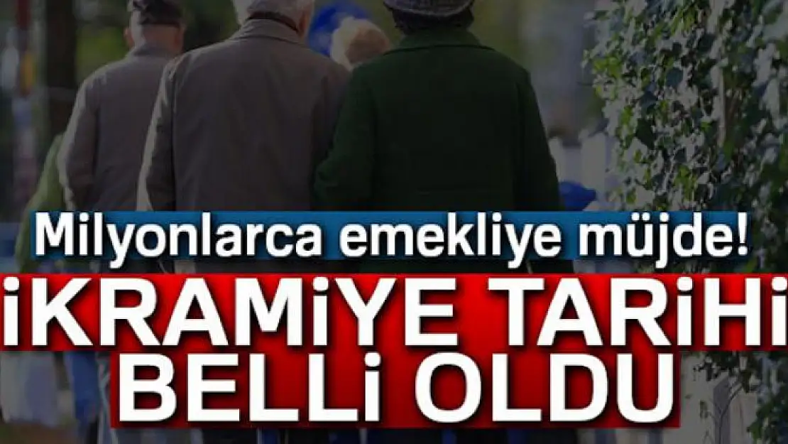 Emekli ikramiyesinin tarihi belli oldu!