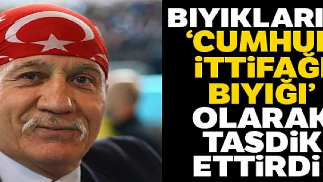 Bıyıklarını 'Cumhur İttifakı bıyığı' olarak notere tasdik ettirdi