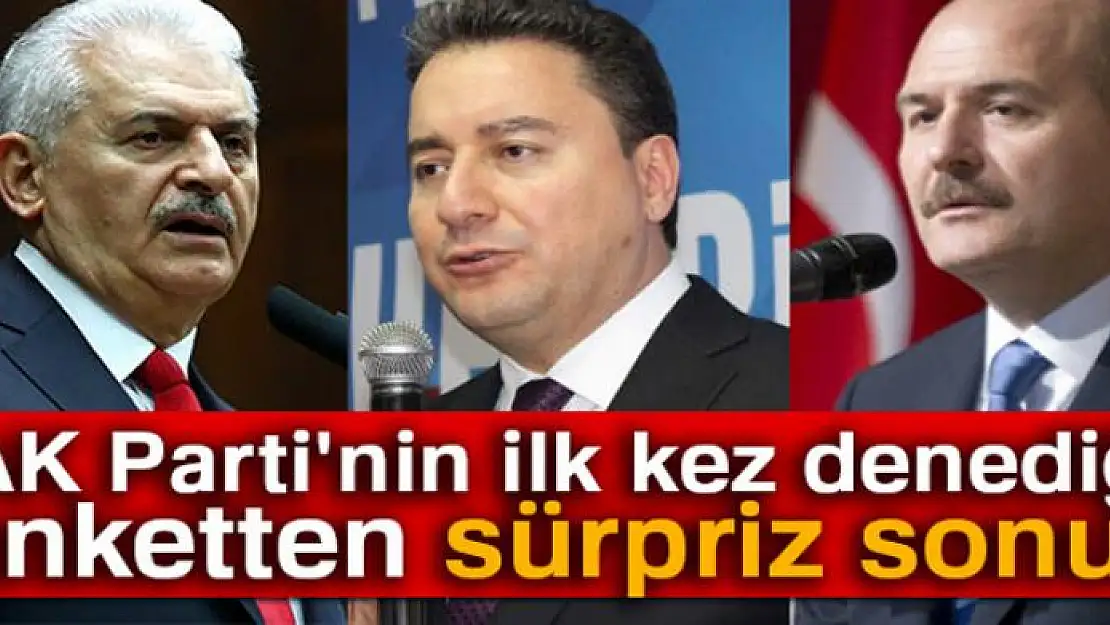 AK Parti'nin ilk kez denediği SMS anketinden sürpriz sonuçlar çıktı