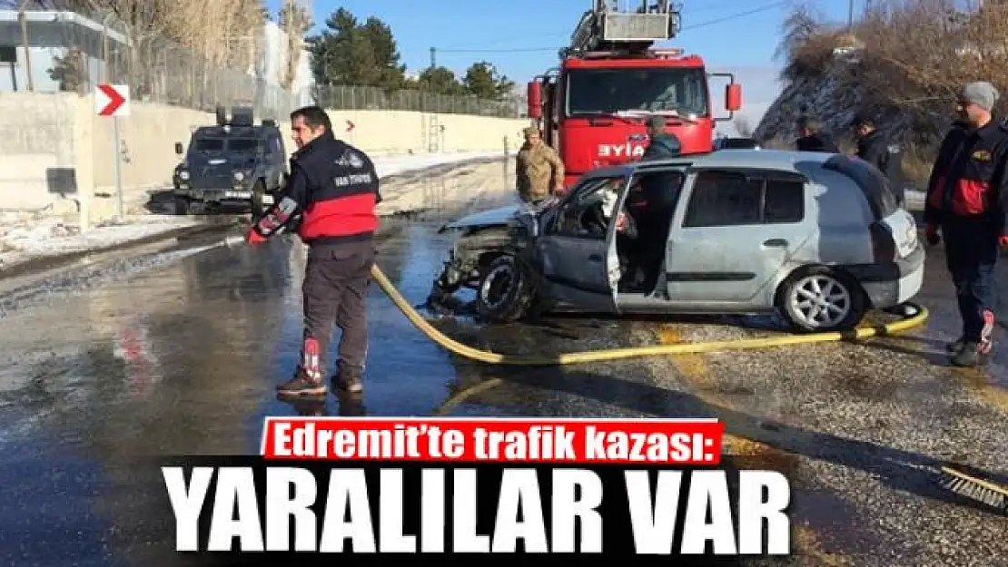 Edremit'te trafik kazası