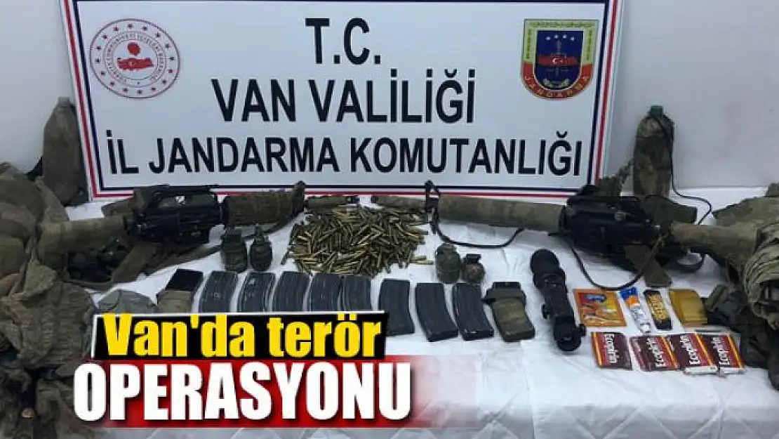 Van'da terör operasyonu