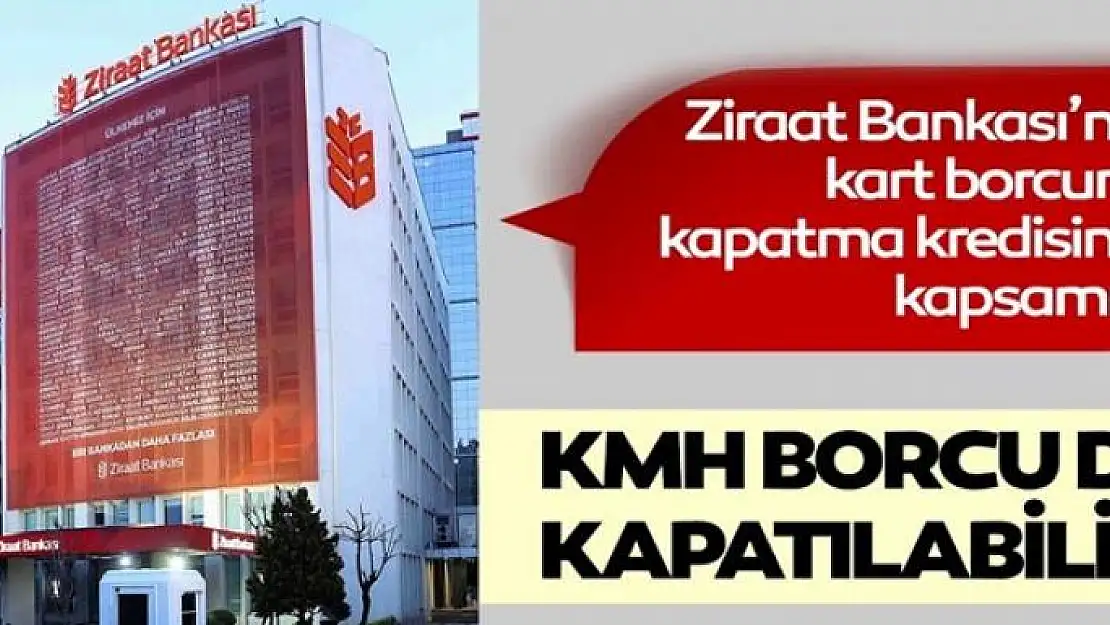 KMH borcu da kapatılabilir