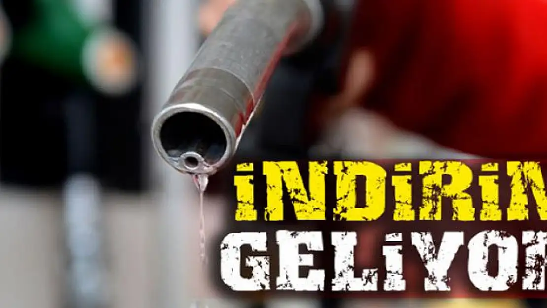 Benzine indirim geliyor