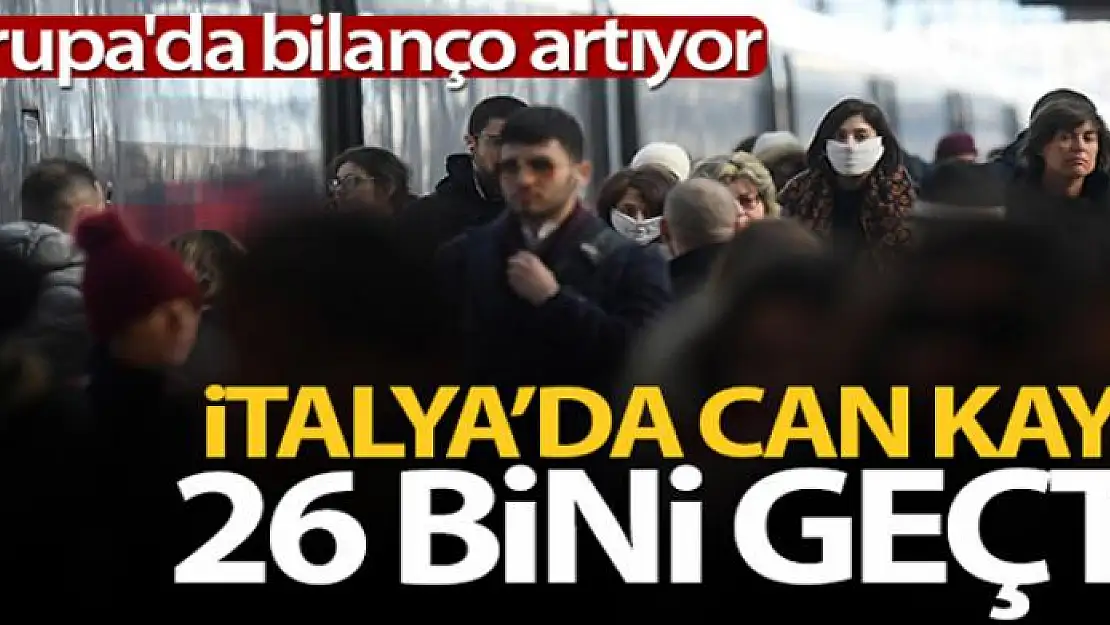 İtalya'da son 24 saatte 415 kişi öldü, can kaybı 26 bin 384'e ulaştı