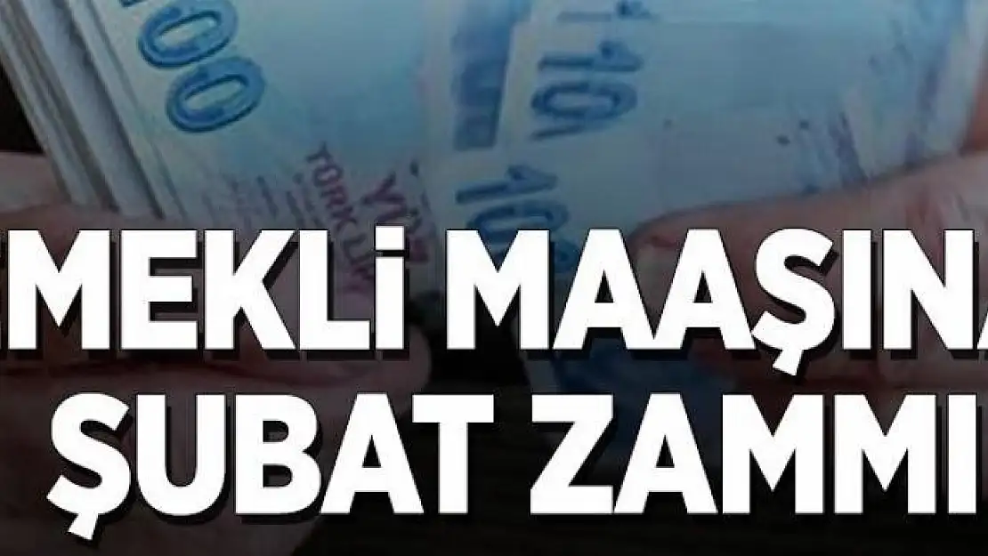 Emekli maaşına Şubat zammı 