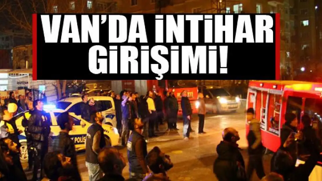 Van'da intihar girişimi