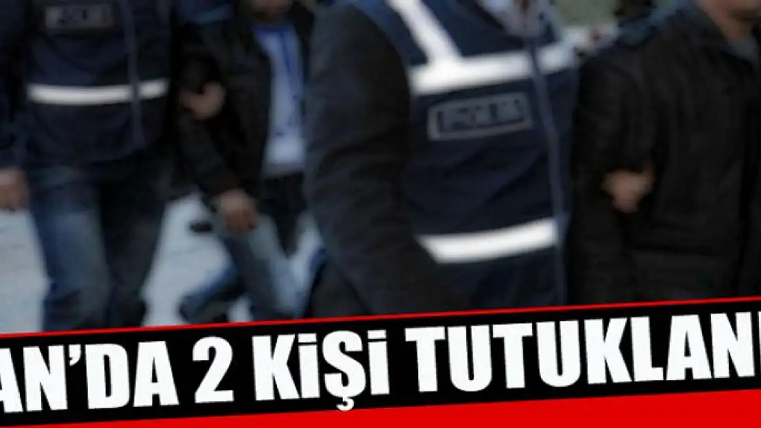 Erciş'te 2 kişi tutuklandı