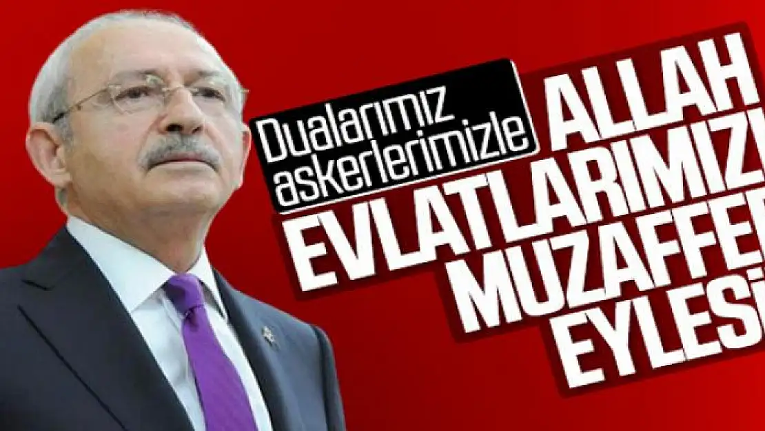 Kılıçdaroğlu'ndan Barış Pınarı Harekatı açıklaması