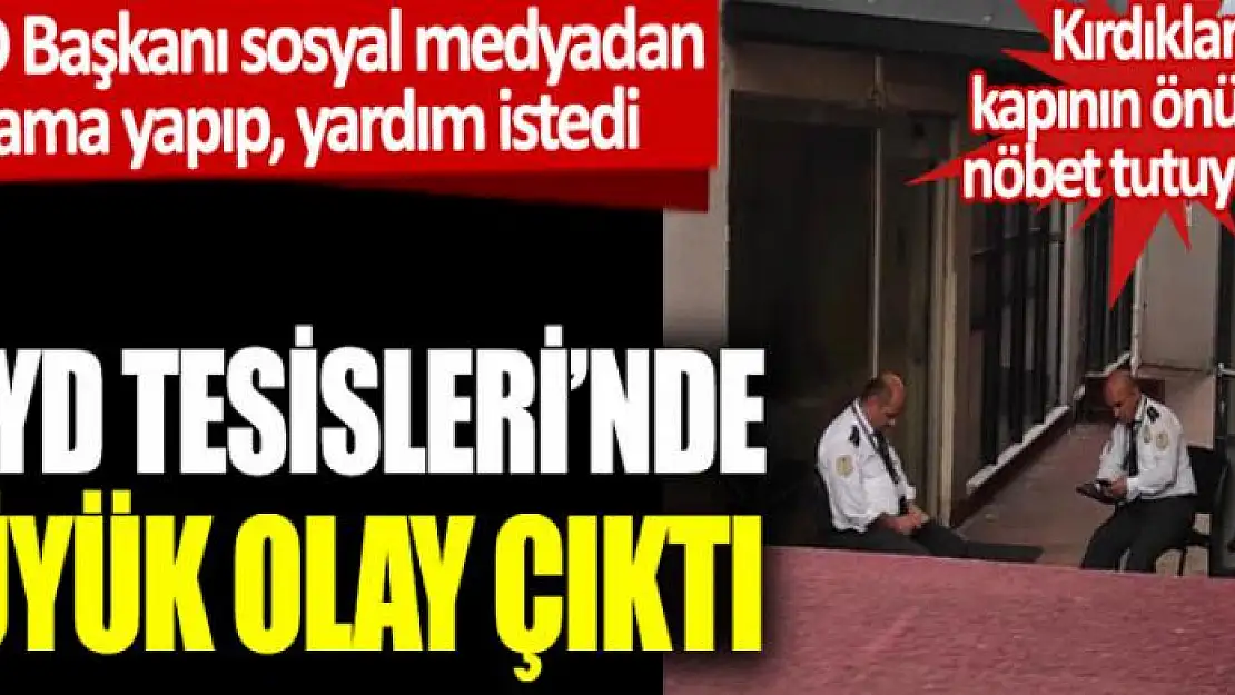 TSYD Tesisleri'nde büyük zorbalık