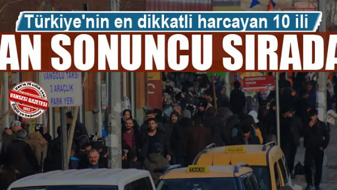 VAN YİNE SONUNCU SIRADA!