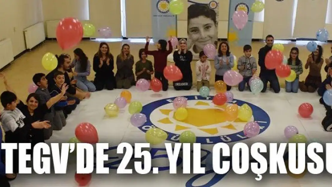 TEGV'de 25. yıl coşkusu