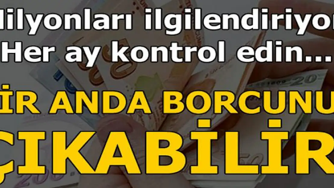 Milyonlarca kişiyi ilgilendiriyor! Kefil olanlar...