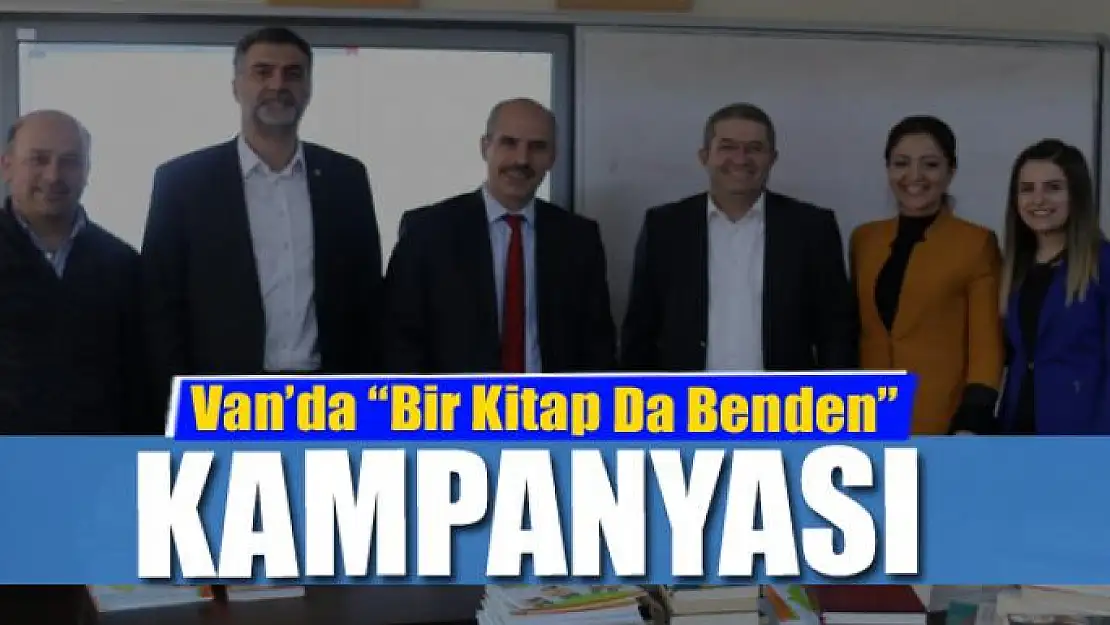 Van'da 'Bir Kitap Da Benden' kampanyası