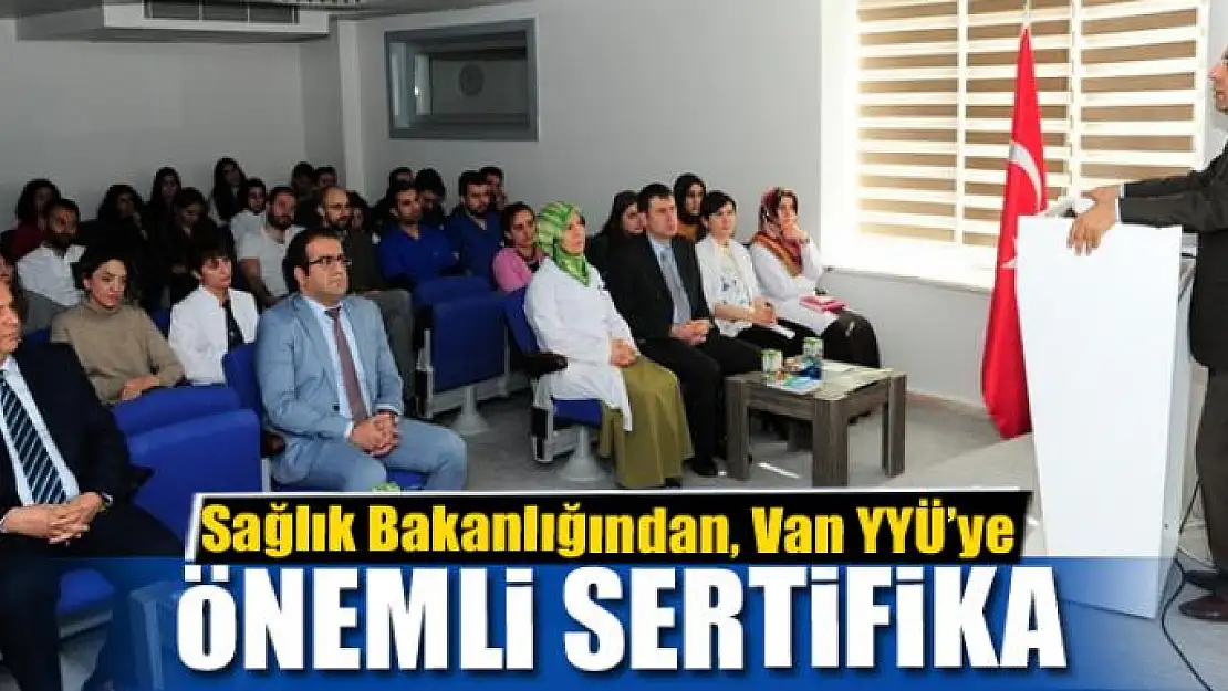 YYÜ Diş Hekimliği Fakültesine 'Bebek Dostu Hastane' sertifikası 