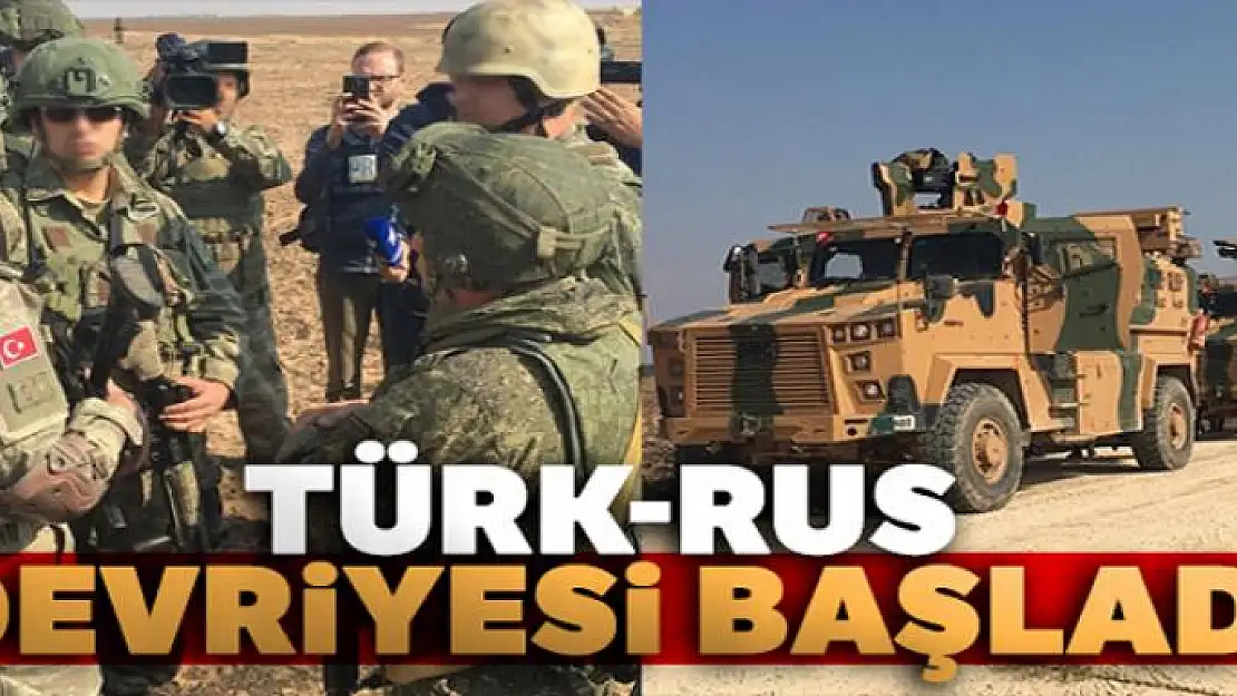 Türk-Rus devriyesi başladı