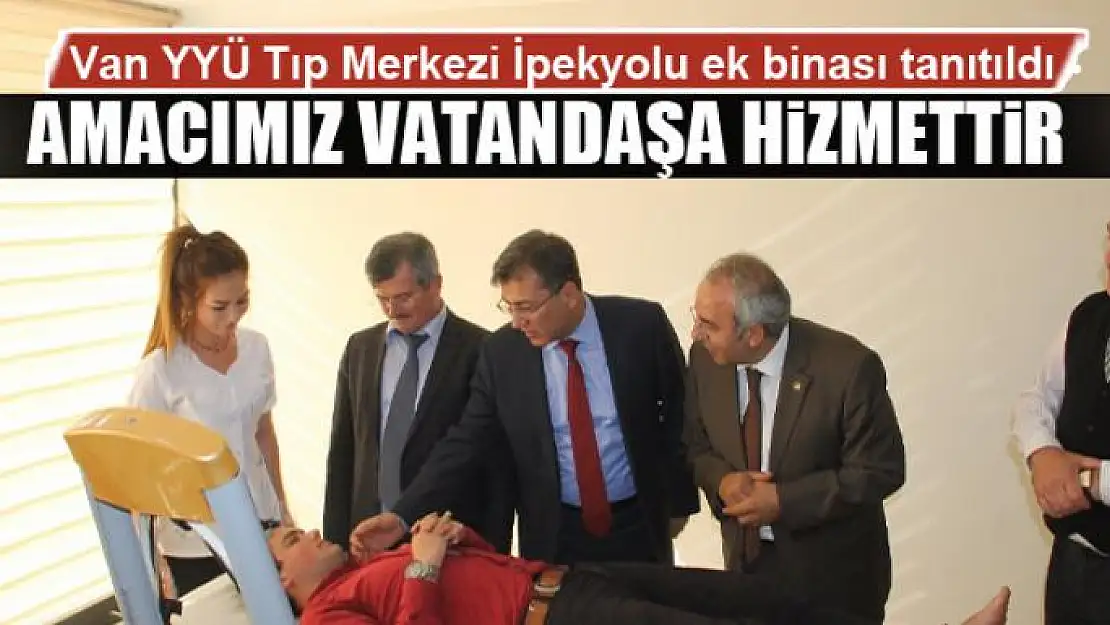 BATTAL: AMACIMIZ VATANDAŞA HİZMETTİR