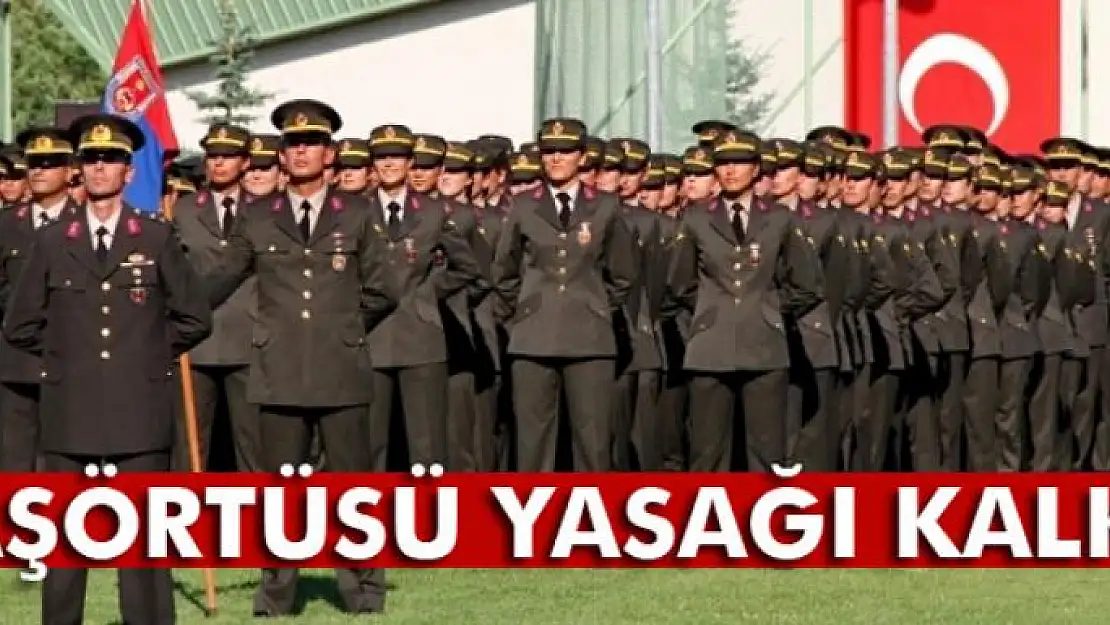 Jandarma ve Sahil Güvenlik'te başörtüsü yasağı kalktı