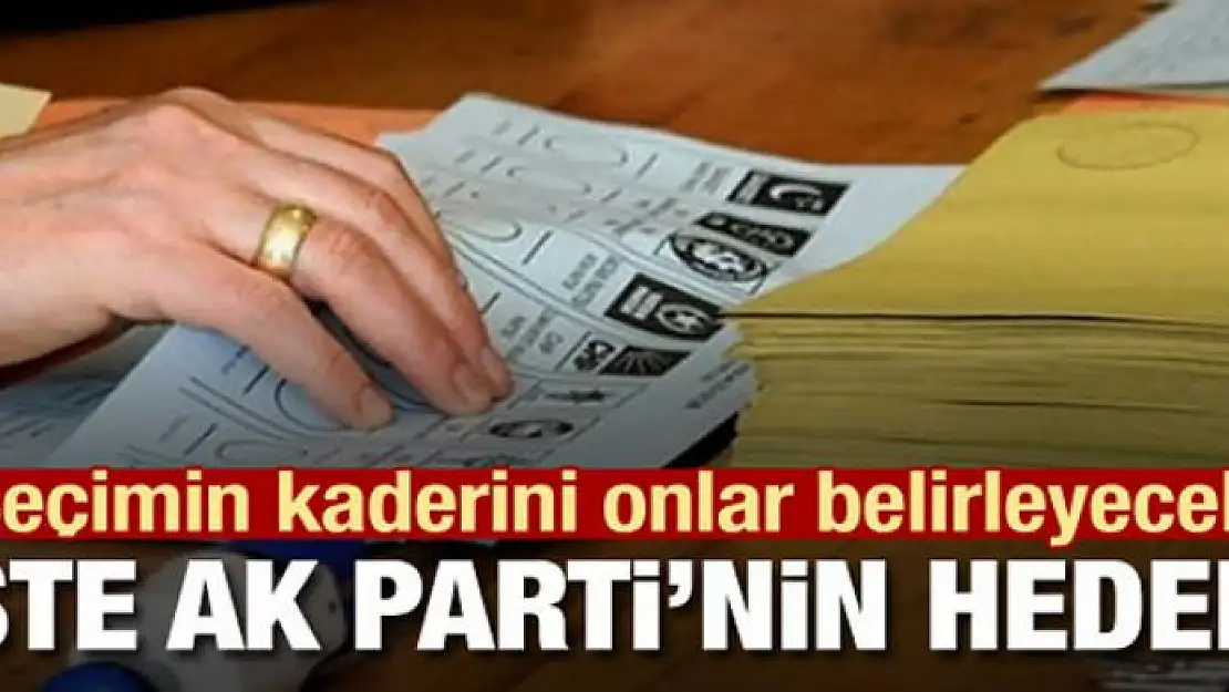 AK Parti'nin hedefi: Yüzde 5'lik kitle