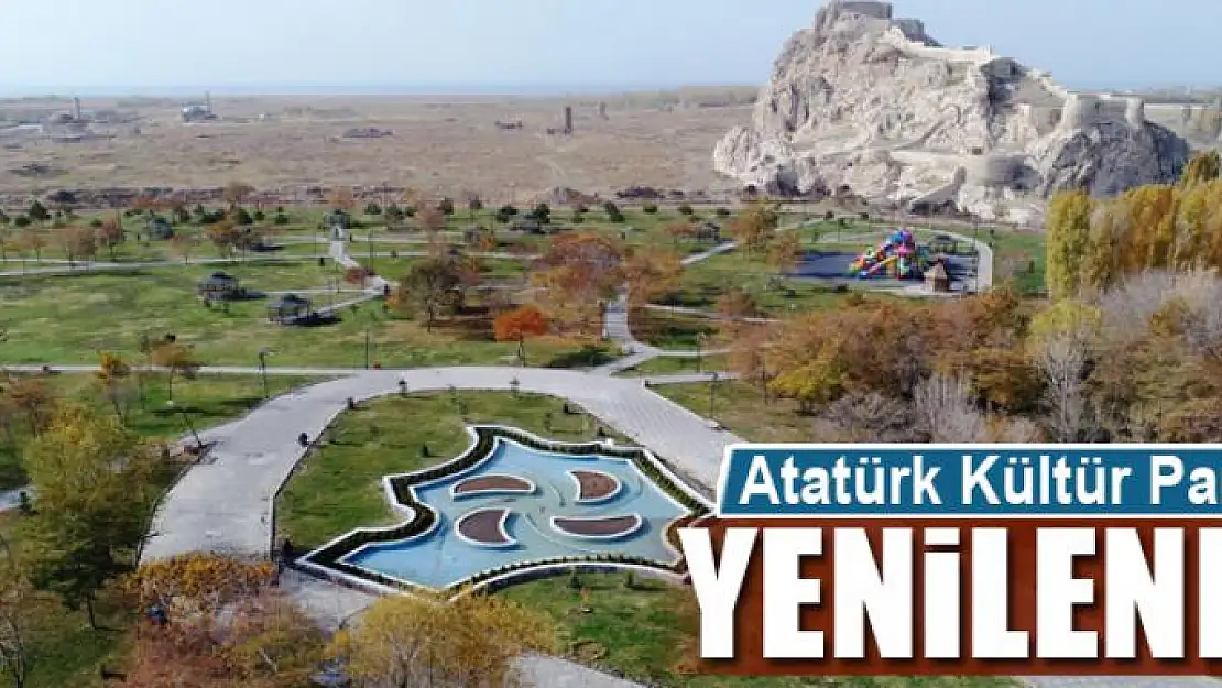 Atatürk Kültür Parkı yenilendi