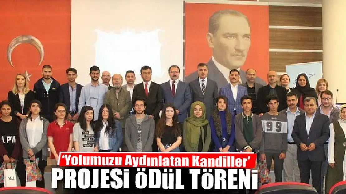 'Yolumuzu Aydınlatan Kandiller' projesi ödül töreni 