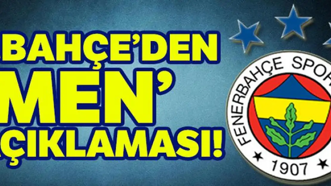 Fenerbahçe'den UEFA açıklaması