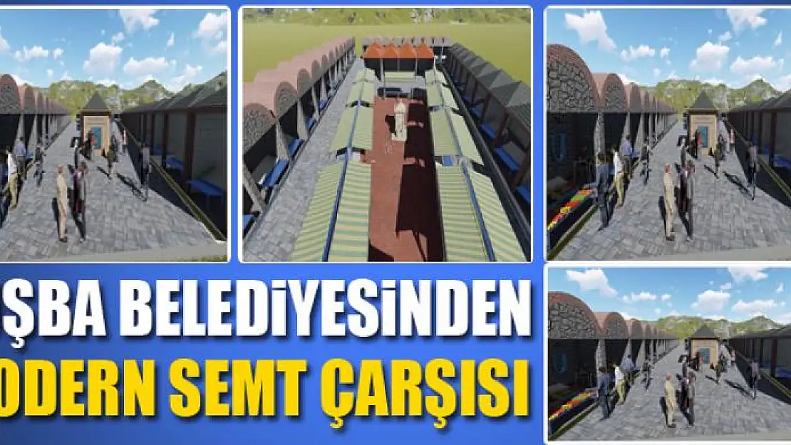 Tuşba Belediyesinden modern semt çarşısı