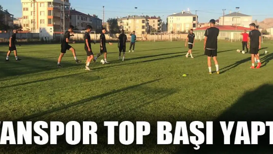 VANSPOR TOP BAŞI YAPTI