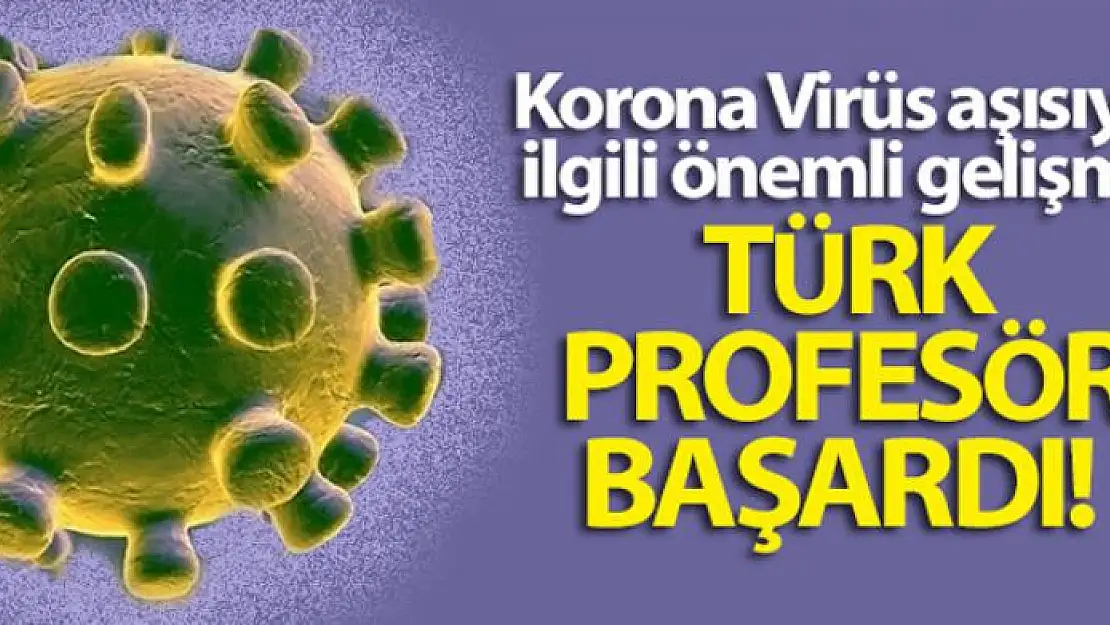 Türk profesör başardı! Korona virüsün gen haritası çıkarıldı