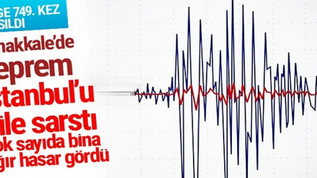 Çanakkale'de son dakika deprem haberi