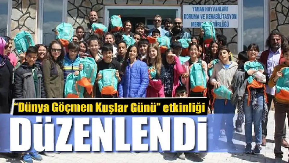 Van'da 'Dünya Göçmen Kuşlar Günü'' etkinliği