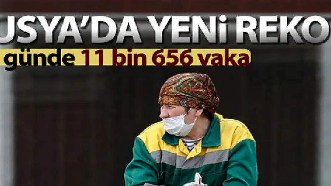 Rusya'da Covid-19 vaka sayısında yeni rekor