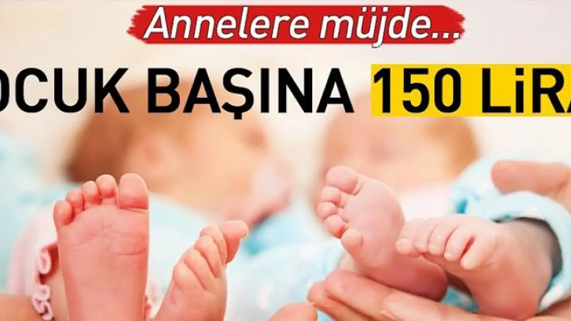 İkiz çocuğu olana ayda 300 TL