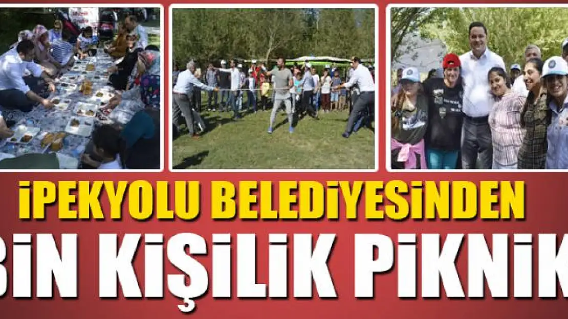 İpekyolu belediyesinden bin kişilik piknik