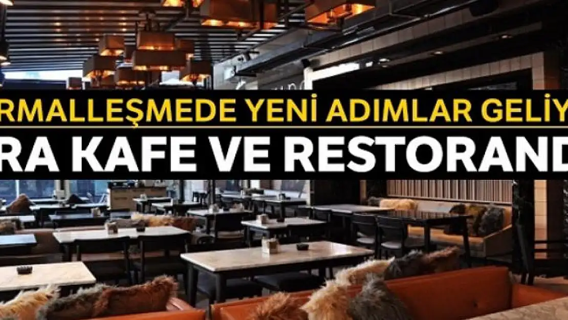 Restoran ve kafelere yeşil ışık