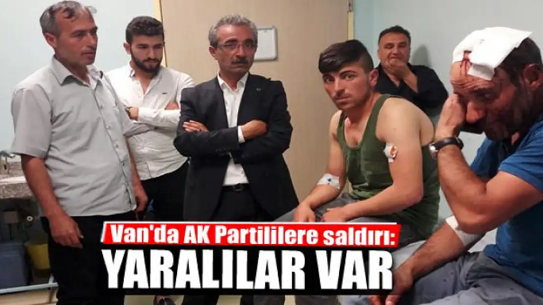 Van'da AK Partililere saldırı: 2 yaralı